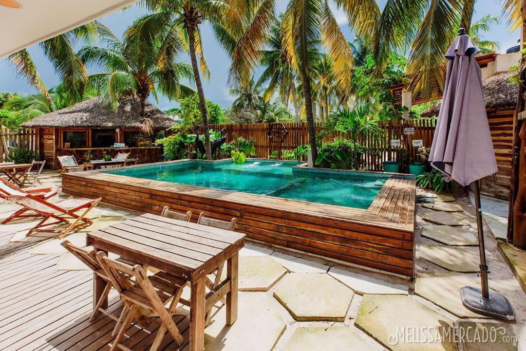 Hotel Ah Muzenkab El Cuyo Exterior foto
